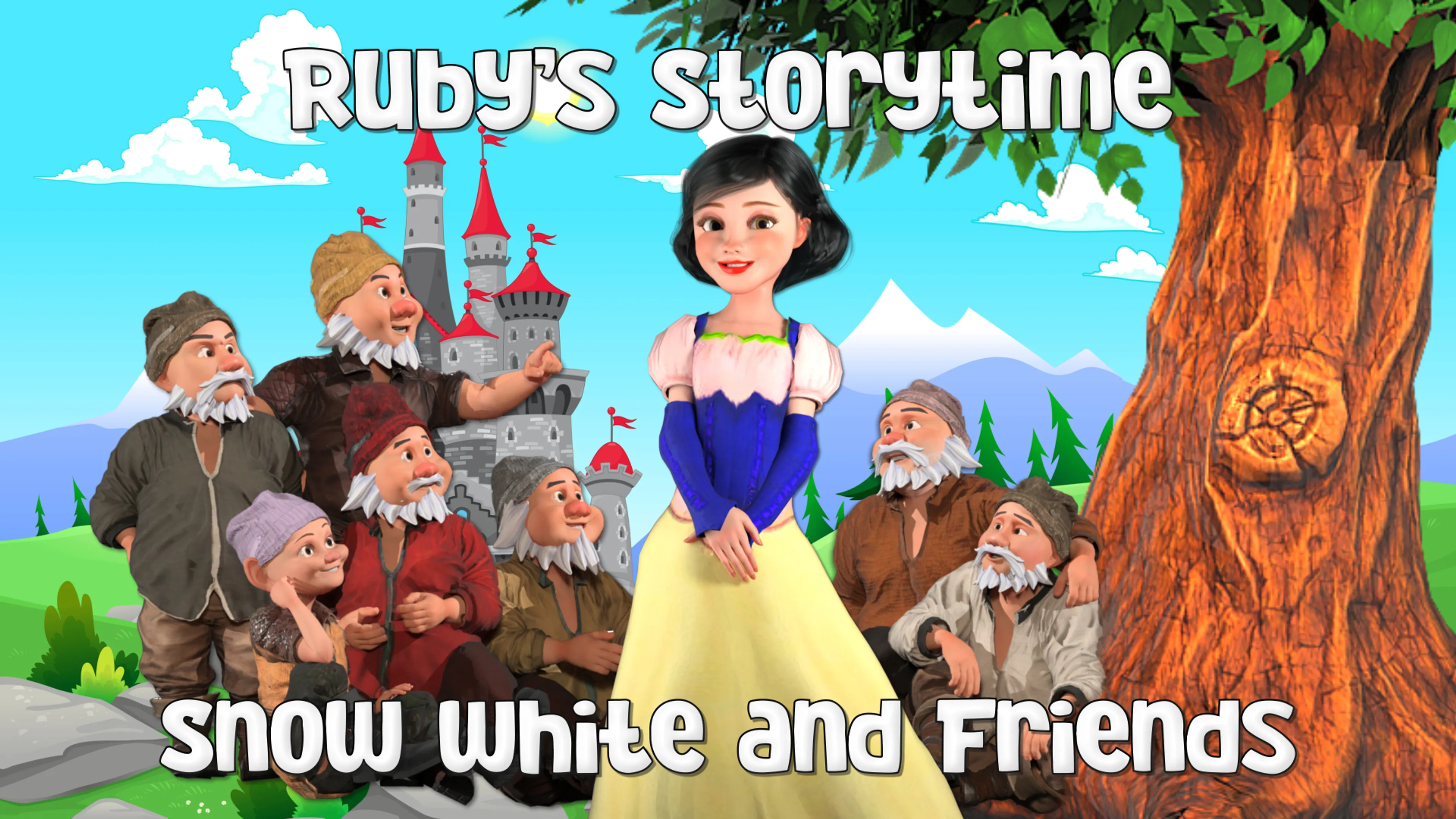 Ruby's Storytime: Snow White and Friends poster